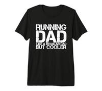 Corriendo a papá como un papá Normal Pero más Fresco Día del Padre Papás Camiseta Premium