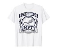 Corriendo en colegial Divertido vacío Camiseta