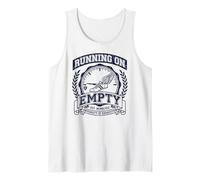 Corriendo en colegial Divertido vacío Camiseta sin Mangas