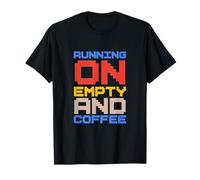 Corriendo En Vacío Y Estilo Café Amante Camiseta