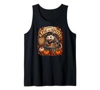 Corriendo sobre Pastel y a Pesar del Día de Acción de Camiseta sin Mangas
