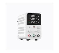 corriente continua Suministro de alimentación ajustable Laboratorio trabajo Programable Fuente USB Interruptor regulador voltaje función carga rápida Ampliamente utilizado(Bianco,WPS605)
