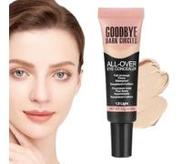 Corriente de cobertura completa, corrector de imperfecciones - Corrector de peso ligero impermeable 12G - Base de líquido natural de largo duradero, maquillaje de corrección de color para un uso durad