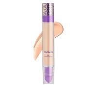 Corriente de imperfecciones, corredor de corral | 4 en 1 corrector de cobertura completa de larga duración impermeable - Acabado natural 7.5 ml Cosméticos de crema CC hidratantes para todos los tipos