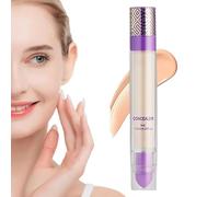 Corriente Imaginario, Corrector Corral Doble Cabeza Imaginary, 4 En 1 Corrector Cobertura Completa Larga Duradera, Crema CC Hydrating Hydrating para Todos Los Tipos Piel