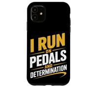 Corro con pedales y desplazamiento en bicicleta de determinación Carcasa para iPhone 11