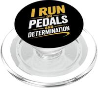 Corro con pedales y desplazamiento en bicicleta de determinación PopSockets PopGrip para MagSafe