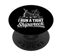 Corro Un Naufragio Apretado PopSockets PopGrip Adhesivo