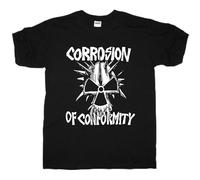 Corrosion of Conformity Eye for an Eye Skull Crossover C.O.C. New Black T- Shirt T-Shirt Black 3XL