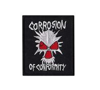 Corrosion of Conformity Ha Patch Insignia bordada para planchar, accesorio de recuerdo