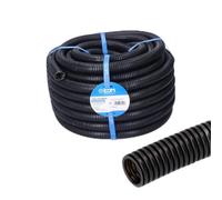 Corrugado interior 23mm M-32 25m CE, ideal para estructuras y aislamiento en construcción.
