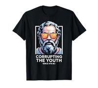 Corrupting The Youth Funny Socrates Philosopher Philosophy Camiseta