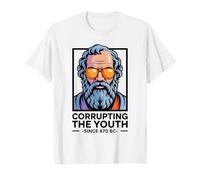 Corrupting The Youth Funny Socrates Philosopher Philosophy Camiseta