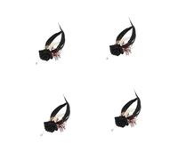 Corsage Decor Halloween Suit Fake Rose Decorative Shirt Bulk Brooches Brooch Pin Silk Black