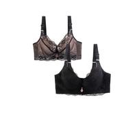 Corsagen & Bustiers Para Mujer Talla Grande Sujetador De Encaje Mujer Sujetador Sexy Underbust Protección contra la Sudoración, Rosa., 8XL