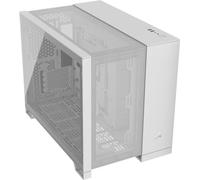 CORSAIR 2500X Caja de PC mATX de Cristal Templado - Sin Ventiladores Incluidos - Diseño de Doble Cámara - Amplia Flexibilidad de Refrigeración - Compatible con Placa Base de Conexión Inversa - Negro