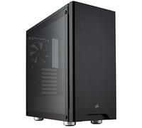 Corsair 275R, Caja de Ordenador Semitorre para Juegos (Torre Media ATX con Ventana de Vidrio Templado), Negro