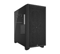 Corsair 3000D Airflow Chasis para PC semitorre - Ventiladores de 3 Clavijas - Compatibilidad con GPU de Cuatro Ranuras - Admite hasta 8 Ventiladores de 120 mm - Diseño de Gran Caudal de Aire - Negro