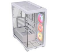 Corsair 3500X LX-R RGB Vidrio Templado 3 Ventiladores ATX/E-ATX Gestión Avanzada RGB y Cableado Blanco
