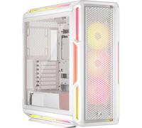Corsair 5000T LX RGB Midi Tower Blanco Vidrio Templado ATX EATX Micro-ATX Mini-ITX para Juego con Iluminación RGB