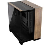 Corsair 6500X Cristal Templado USB 3.2 Negro/Madera