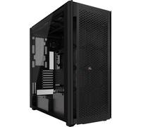 CORSAIR 9000D RGB Airflow Chasis para PC Supertorre - Amplio Interior - Montaje de Ventiladores InfiniRail™ - Sin Ventiladores Incluidos - iCUE Link System Hub Incluido - Negro