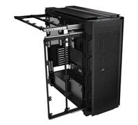 CORSAIR 9000D RGB Airflow Chasis para PC Supertorre - Amplio Interior - Montaje de Ventiladores InfiniRail™ - Sin Ventiladores Incluidos - iCUE Link System Hub Incluido - Negro