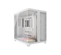 Torre Corsair AIR 5400 RS-R ARGB Cristal Curvo Triple Cámara Blanco