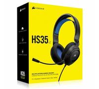 Corsair Auriculares con Micrófono HS35 v2 Azul
