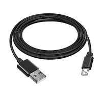 Corsair - Cable de carga rápida micro USB de repuesto de 5 pies para auriculares HS70, HS70 Pro, Void RGB Elite, Void Pro RGB, auriculares inalámbricos HyperX Cloud Flight (negro)