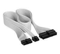 Corsair Cable de fuente de alimentación ATX de 24 pines tipo 5 con funda individual, color blanco
