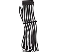 Corsair - Cable protegido de forma Individual con revestimiento ATX de 24 Clavijas Type 4 Gen 4 Premium, Blanco/Negro