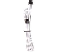 Corsair - Cables protegidos de Forma Individual con Revestimiento EPS12V/ATX12 V Type 4 Gen 4 Corsair Premium, Blanco
