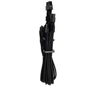 Corsair - Cables protegidos de Forma Individual con Revestimiento PCIe (Conector de Cada) Type 4 Gen 4 Corsair Premium, PCIe de 6+2 Clavijas Individual, Negro