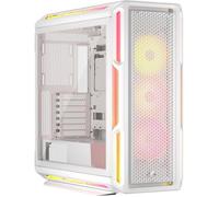 Corsair Caja Gaming ATX Semitorre 5000T LX RGB Cristal Blanca