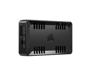 CORSAIR COMMANDER DUO iCUE LINK RGB Controlador del Ventilador y de Iluminación - Controla 12 Ventiladores Mediante Cadena Tipo Daisy-Chain PWM, Dos Sensores de Temperatura Flexibles Incluidos - Negro