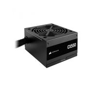CORSAIR CX550 ATX 550W Fuente de Alimentación - Eficiencia 80 Plus Bronze - Bajo Ruido - Cables con Funda - No Modular - EU - Negro