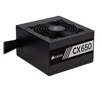 Corsair CX600 600W ATX Negro Unidad de - Fuente de alimentación (600 W, 90-264, 12V, Activo, Sobretensión, Sobrevoltaje, Cortocircuito, Bajo Voltaje, 12 cm)