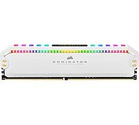 Corsair Dominator Platinum RGB 16GB (2x8GB) DDR4 3200 (PC4-25600) C16 1.35V Memoria Interna - Blanca