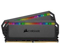 Corsair Dominator Platinum RGB 16GB (2x8GB) DDR4 3600 (PC4-28800) C14 1.45V Memoria Interna Optimizada para AMD -Negro (CMT16GX4M2Z3600C14)