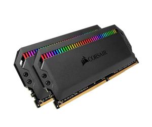CORSAIR Dominator Platinum RGB 32GB (2x16GB) DDR4 4000 (PC4-32000) C18 1.35V Memoria Interna Optimizada para AMD -Negro