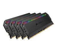 CORSAIR Dominator Platinum RGB 32GB (4x8GB) DDR4 3200 (PC4-28800) C16 1.35V Módulos de Memoria de Alto Rendimiento, Negro