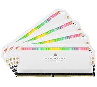 Corsair Dominator Platinum RGB 64GB (4x16GB) DDR4 3200 (PC4-25600) C16 1.35V Memoria Interna - Blanca