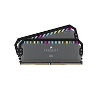 CORSAIR Dominator Platinum RGB DDR5 RAM 32GB (2x16GB) hasta 5600MHz CL36 AMD Expo Intel XMP 3.0 Memoria de Ordenador de Sobremesa - Gris (CMT32GX5M2B5600Z36)