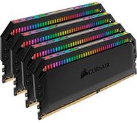 Corsair Dominator Platinum RGB Kit de Memoria 32 GB DDR4 3600 MHz C18, con Iluminación LED RGB, 4 x 8 GB, Negro