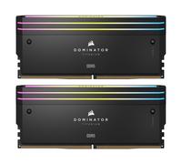 Corsair Dominator Titanium Black 32GB (2x16GB) DDR5-6600 XMP Memoria principal, CL32, 1,4 V