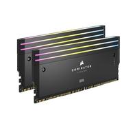 Corsair Dominator Titanium DDR5 RGB Kit de Mejora de La Iluminación - 2X Módulos - 0 GB RAM - Corsair Compatible con iCUE - Negro