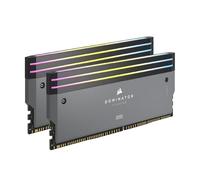 Corsair Dominator Titanium DDR5 RGB Kit de Mejora de La Iluminación - 2X Módulos - 0 GB RAM - Corsair Compatible con iCUE - Gris