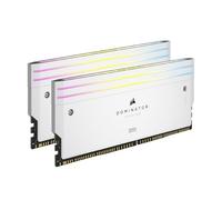 Corsair Dominator Titanium DDR5 RGB Kit de Mejora de La Iluminación - 2X Módulos - 0 GB RAM - Corsair Compatible con iCUE - Blanco