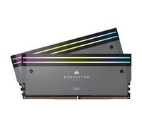 CORSAIR Dominator Titanium RGB DDR5 RAM 64GB (2x32GB) DDR5 6000MHz CL30 AMD Expo Intel XMP 3.0 Memoria de Ordenador de Sobremesa - Gris (CMP64GX5M2B6000Z30)